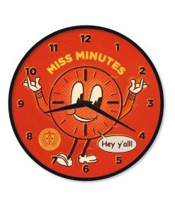 Loki Reloj de Pared Miss Minutes