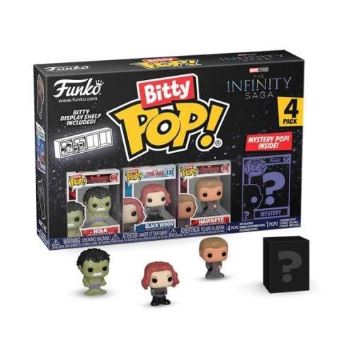 Marvel Pack de 4 Figuras Bitty POP! Vinyl Hulk 2