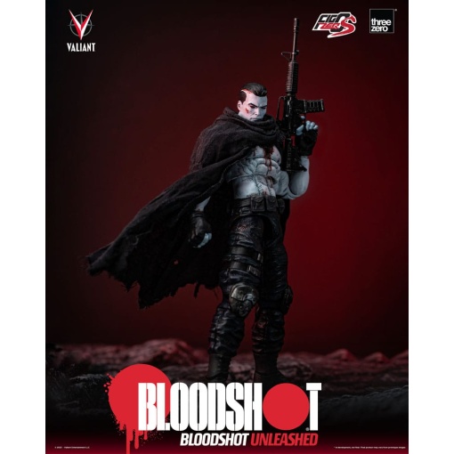 Valiant Comics Figura FigZero S 1/12 Bloodshot Unleashed 15 cm