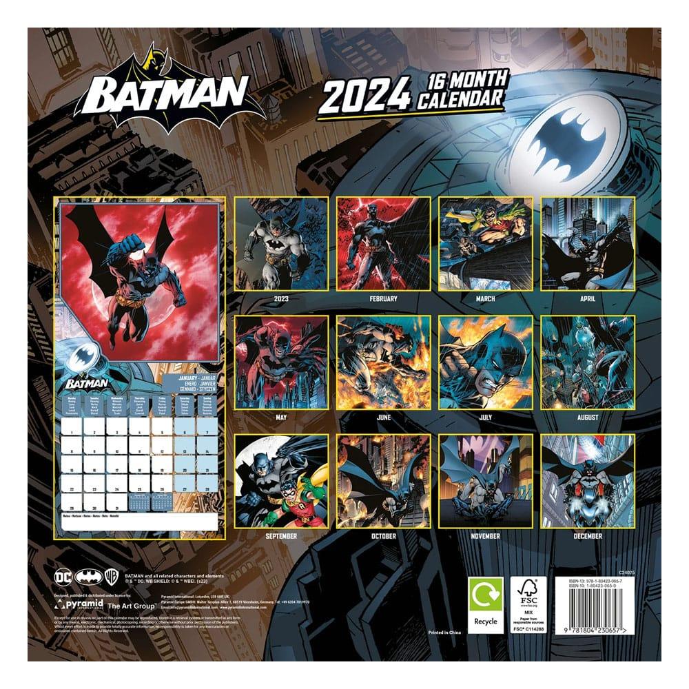 DC Comics Calendario 2024 Batman