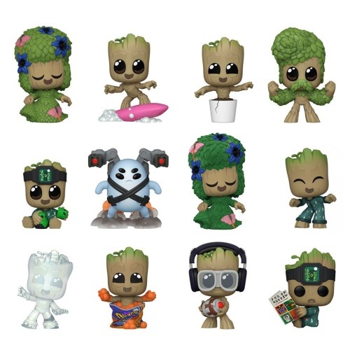 Yo soy Groot Mystery Minis Minifiguras 5 cm Expositor (12)