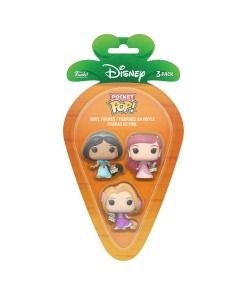 Disney Pack de 3 Figuras Pocket POP! Vinyl Disney Princess R/A/J 4 cm