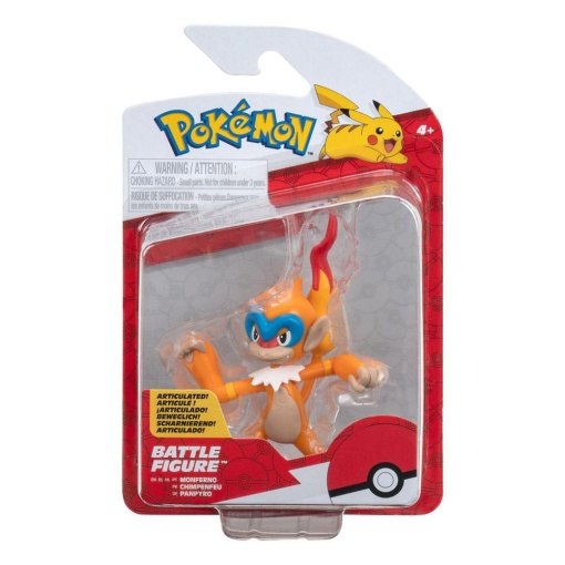 Pokémon Minifigura Battle Figure Monferno 5 cm