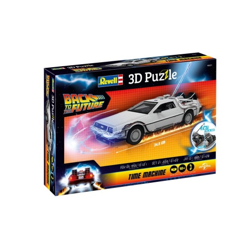 Volver al futuro Puzzle 3D Time Machine