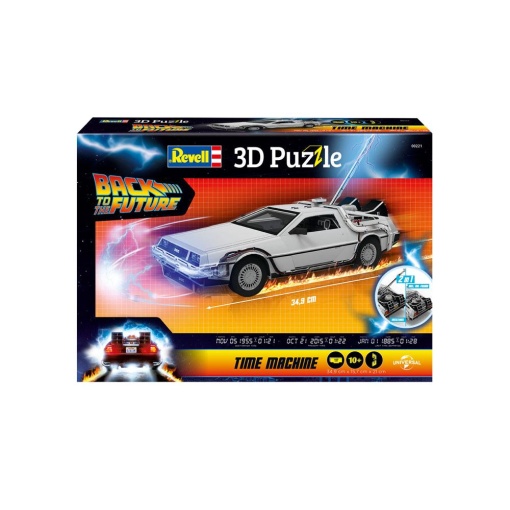 Volver al futuro Puzzle 3D Time Machine