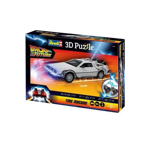 Volver al futuro Puzzle 3D Time Machine