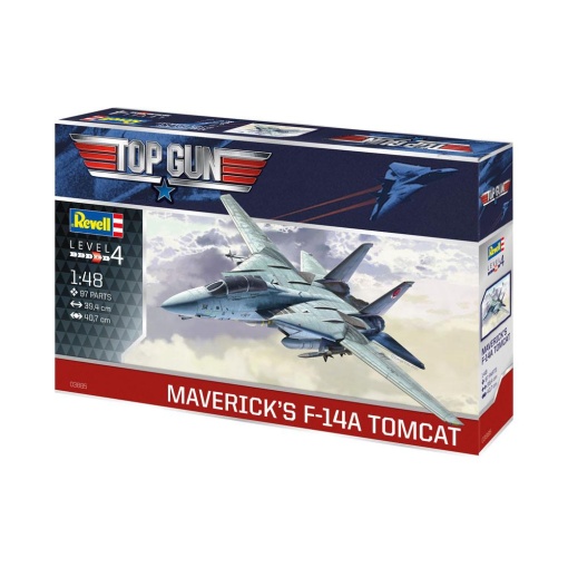 Top Gun Maqueta 1/48 Maverick´s F-14A Tomcat 40 cm