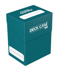 Ultimate Guard Deck Case 80+ Caja de Cartas Tamaño Estándar Gasolina Azul
