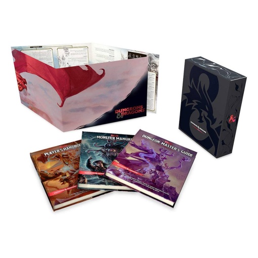 Dungeons & Dragons RPG Core Rulebooks Gift Set francés
