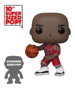 NBA Figura Super Sized POP! Vinyl Michael Jordan (Red Jersey) 25 cm