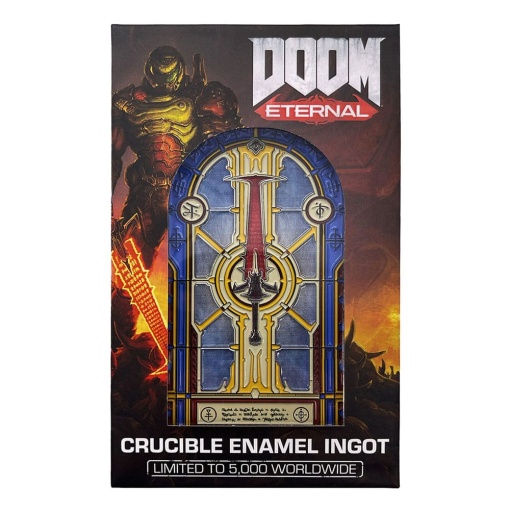 Doom Lingote Crucible Sword Stained Glass Limited Edition