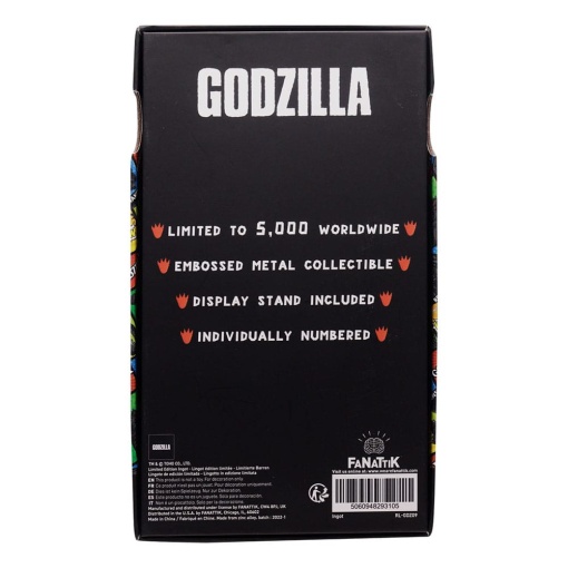 Godzilla Lingote XL Limited Edition