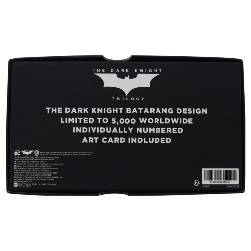 The Dark Knight Réplica Batman Batarang Limited Edition 18 cm