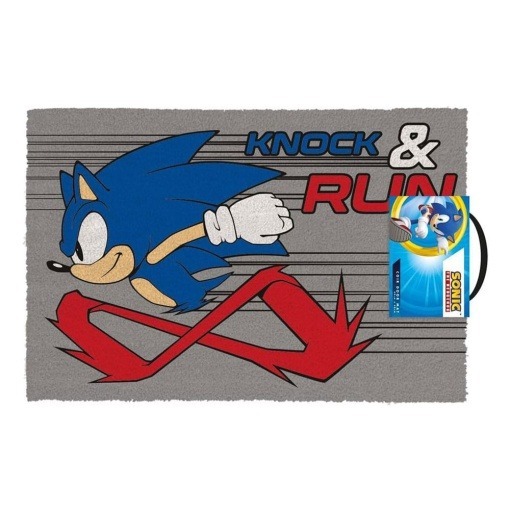 Sonic The Hedgehog Felpudo Knock And Run 40 x 60 cm