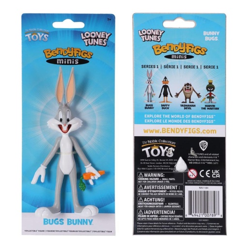 Looney Tunes Figura Maleable Bendyfigs Bugs Bunny 14 cm