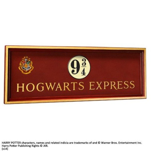 Harry Potter Escudo Hogwarts Express 56 x 20 cm