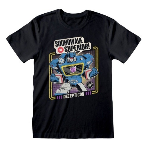 Transformers Camiseta Soundwave Superior