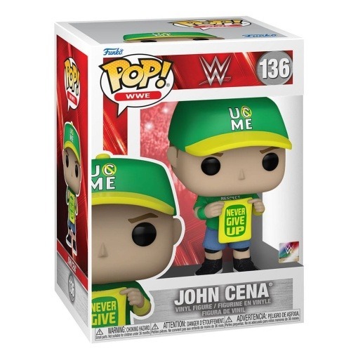 WWE POP! Vinyl Figura John Cena (Never Give Up) 9 cm