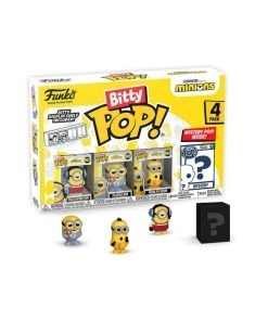 Minions Pack de 4 Figuras Bitty POP! Vinyl Roller Skating Stuart 2