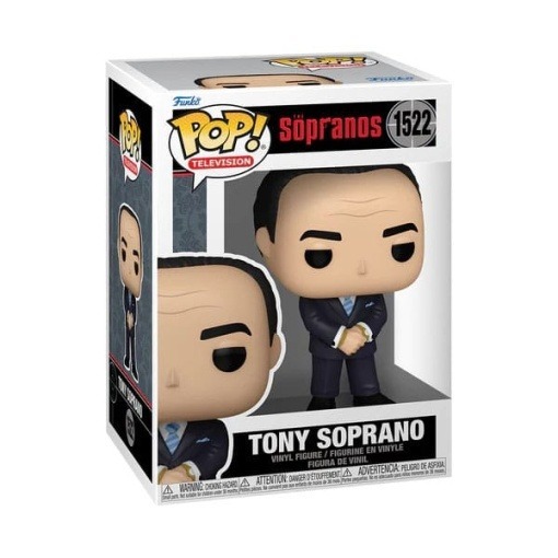 Los Soprano POP! TV Vinyl Figura Tony 9 cm