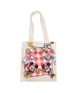 Disney by Loungefly Bolsa Canvas Mickey and friends Picnic