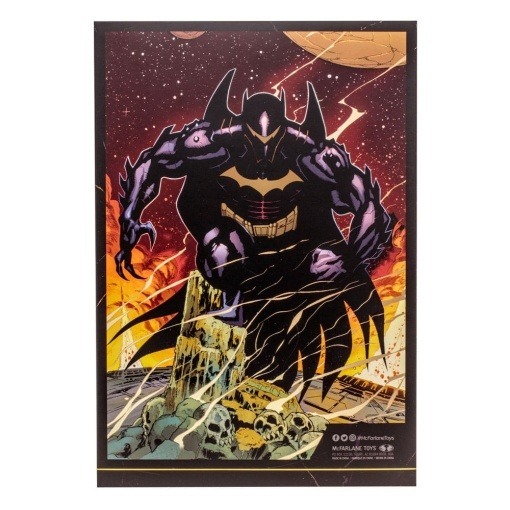 DC Multiverse Figura Batman (Hellbat) (Knightmare) (Gold Label) 18 cm