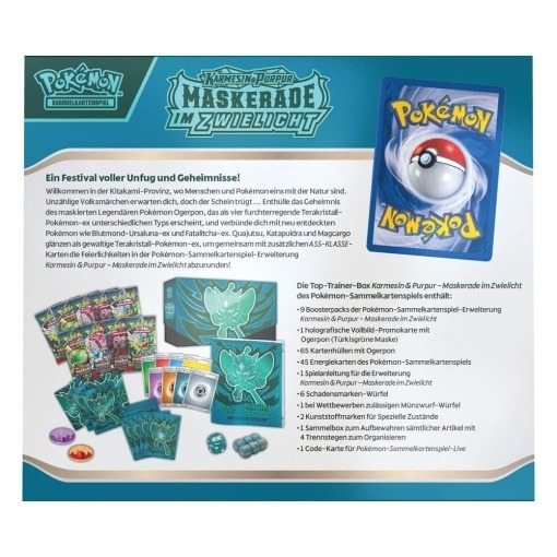 Pokémon KP06 Top Trainer Box *Edición Alemán*