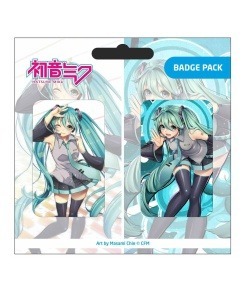 Hatsune Miku Pack de Chapas Set D