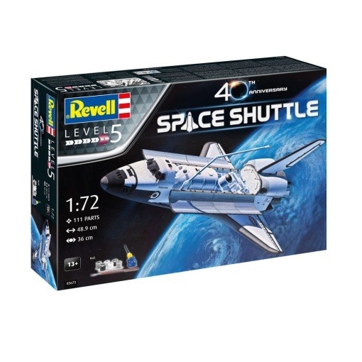 NASA Kit completo de Maqueta 1/72 Space Shuttle 49 cm - Embalaje dañado