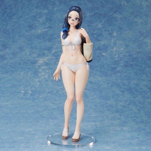 92M Illustration Estatua PVC Myopic sister Date-chan Swimsuit Ver. 26 cm