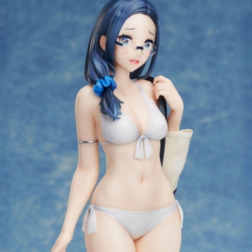 92M Illustration Estatua PVC Myopic sister Date-chan Swimsuit Ver. 26 cm