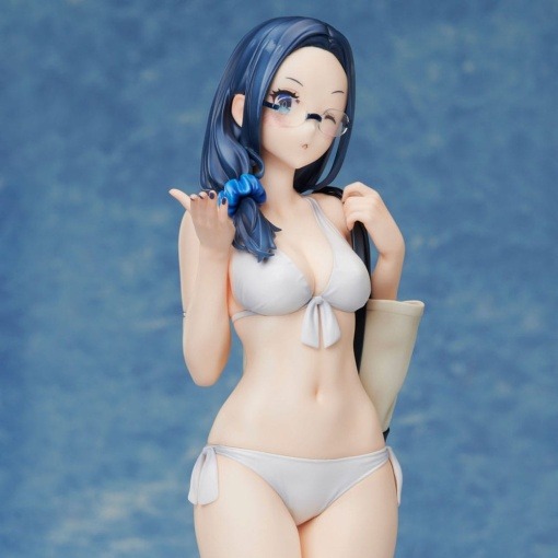 92M Illustration Estatua PVC Myopic sister Date-chan Swimsuit Ver. Limited Edition 26 cm