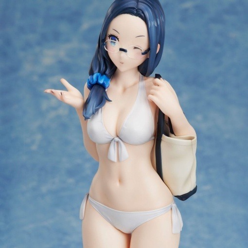 92M Illustration Estatua PVC Myopic sister Date-chan Swimsuit Ver. Limited Edition 26 cm