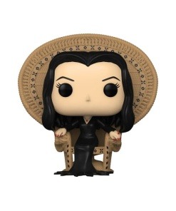 Addams Family POP! Deluxe Vinyl Figura Morticia in Chair 9 cm