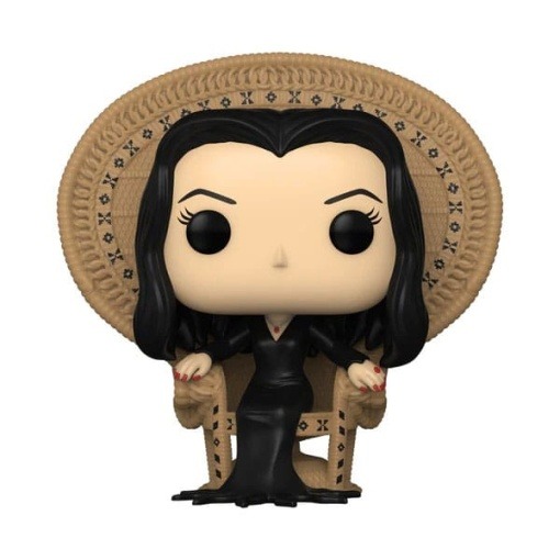 Addams Family POP! Deluxe Vinyl Figura Morticia in Chair 9 cm