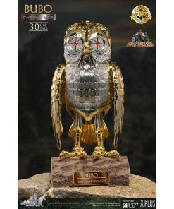 Bubo the Mechanical Owl Estatua Soft Vinyl Ray Harryhausen's Bubo Chrome Ver. 30 cm