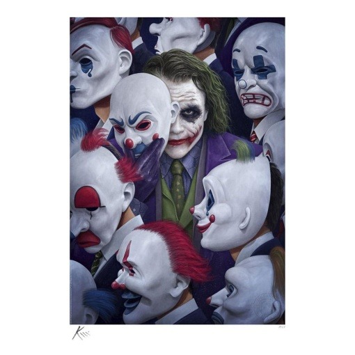 DC Comics Litografia Agent of Chaos 46 x 61 cm - sin marco