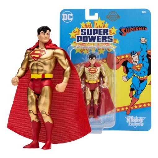 DC Direct Figura Super Powers Superman (Gold Edition) (SP 40th Anniversary) 13 cm