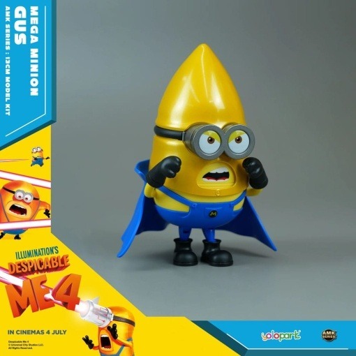 Despicable Me 4 Maqueta AMK Series Super Gus 12 cm