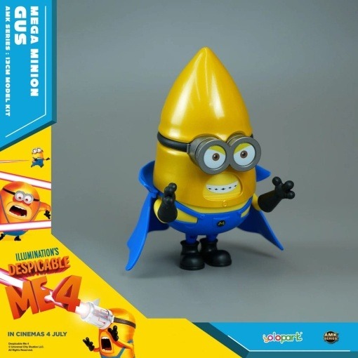 Despicable Me 4 Maqueta AMK Series Super Gus 12 cm