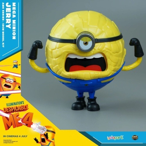 Despicable Me 4 Maqueta AMK Series Super Jerry 12 cm