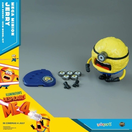 Despicable Me 4 Maqueta AMK Series Super Jerry 12 cm