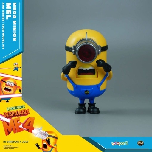 Despicable Me 4 Maqueta AMK Series Super Mel 12 cm