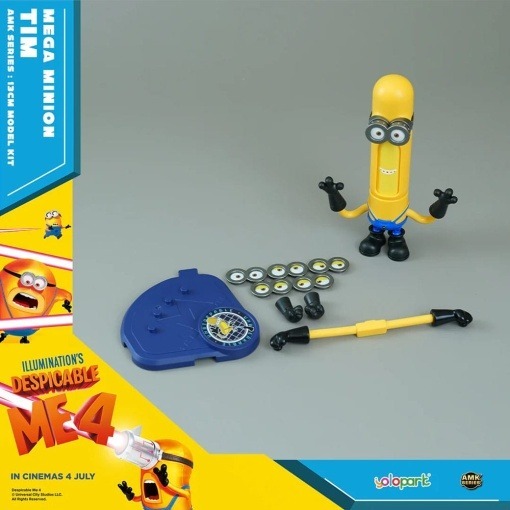 Despicable Me 4 Maqueta AMK Series Super Tim 12 cm