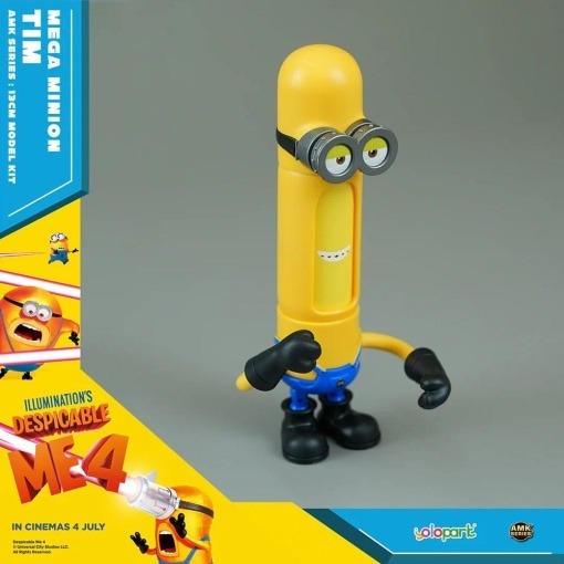 Despicable Me 4 Maqueta AMK Series Super Tim 12 cm