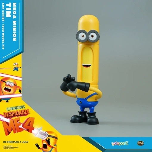 Despicable Me 4 Maqueta AMK Series Super Tim 12 cm