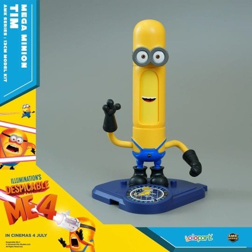 Despicable Me 4 Maqueta AMK Series Super Tim 12 cm