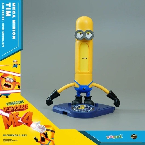 Despicable Me 4 Maqueta AMK Series Super Tim 12 cm