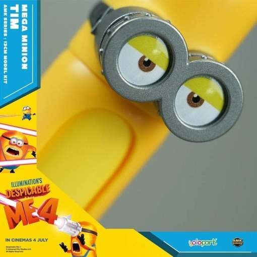 Despicable Me 4 Maqueta AMK Series Super Tim 12 cm