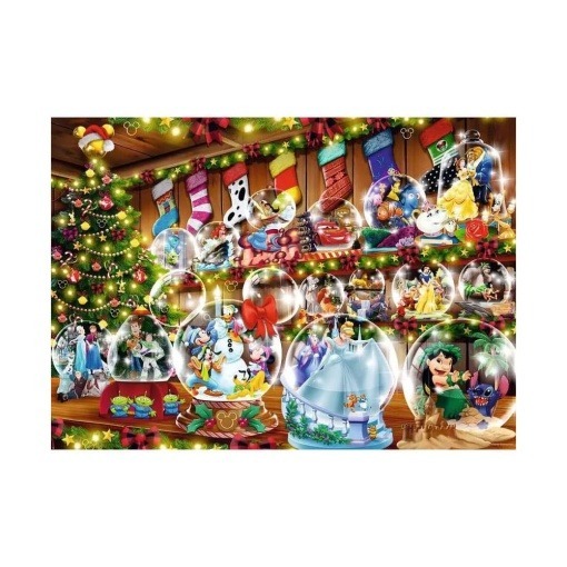 Disney Puzzle Paraíso de bolas de nieve (1000 piezas)